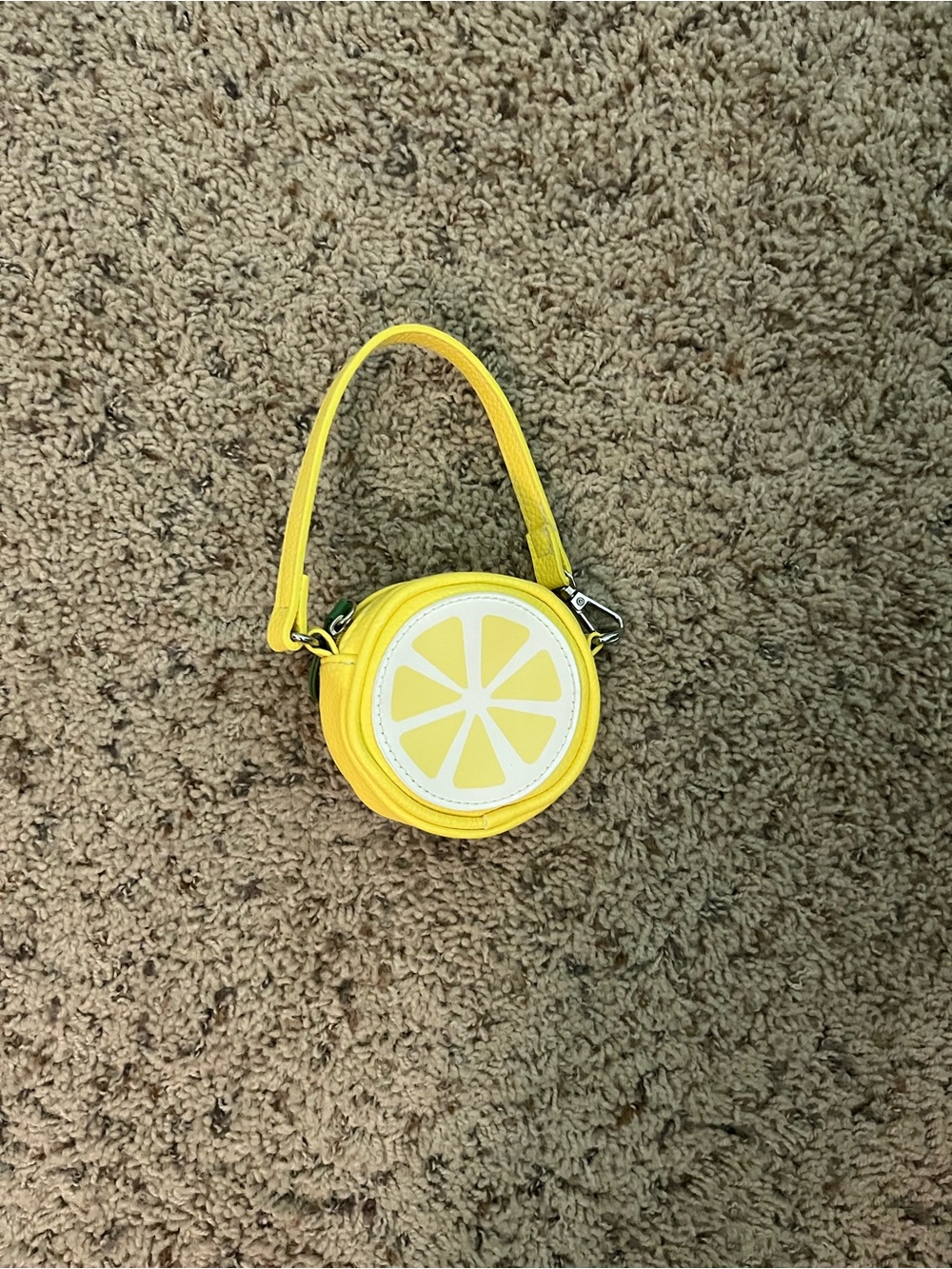 Lemon Coin Purse Bag Charm